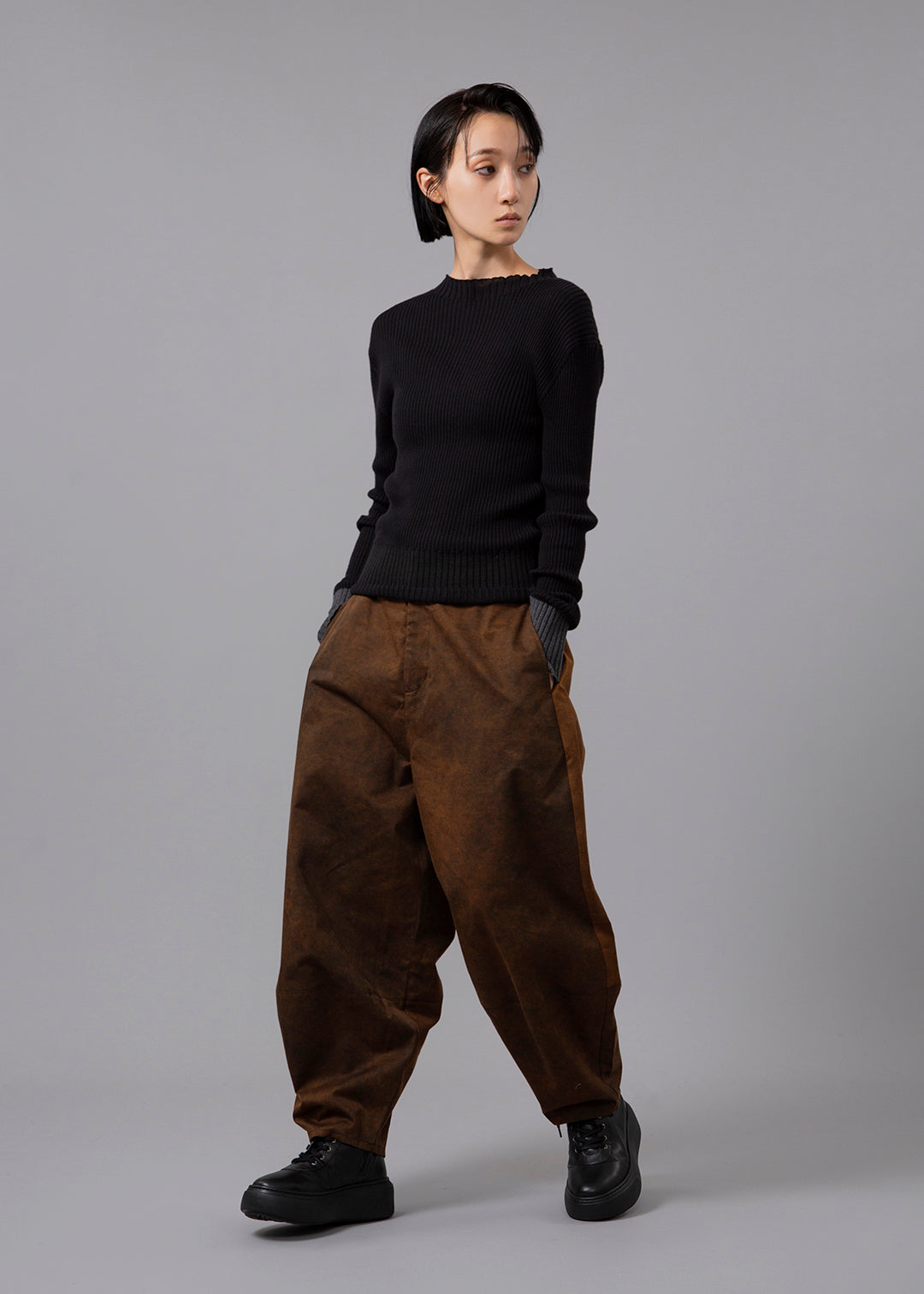 Kaname Slim Balloon PT Washed Chino