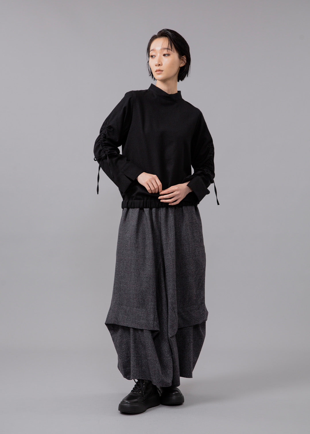 Rhythm Drawstring SL Top Ornello