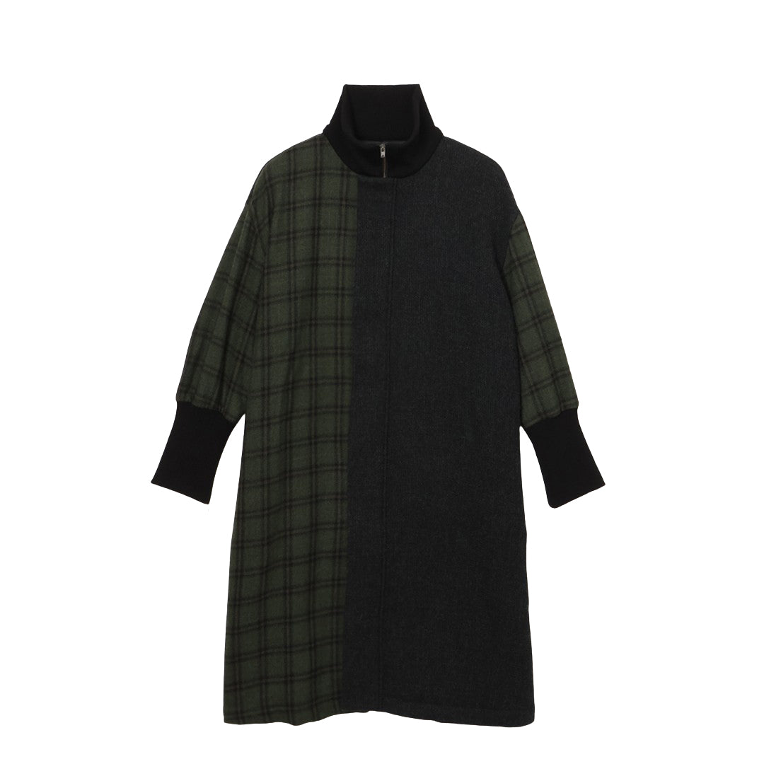 Matou 2-tone Long Coat Winterella