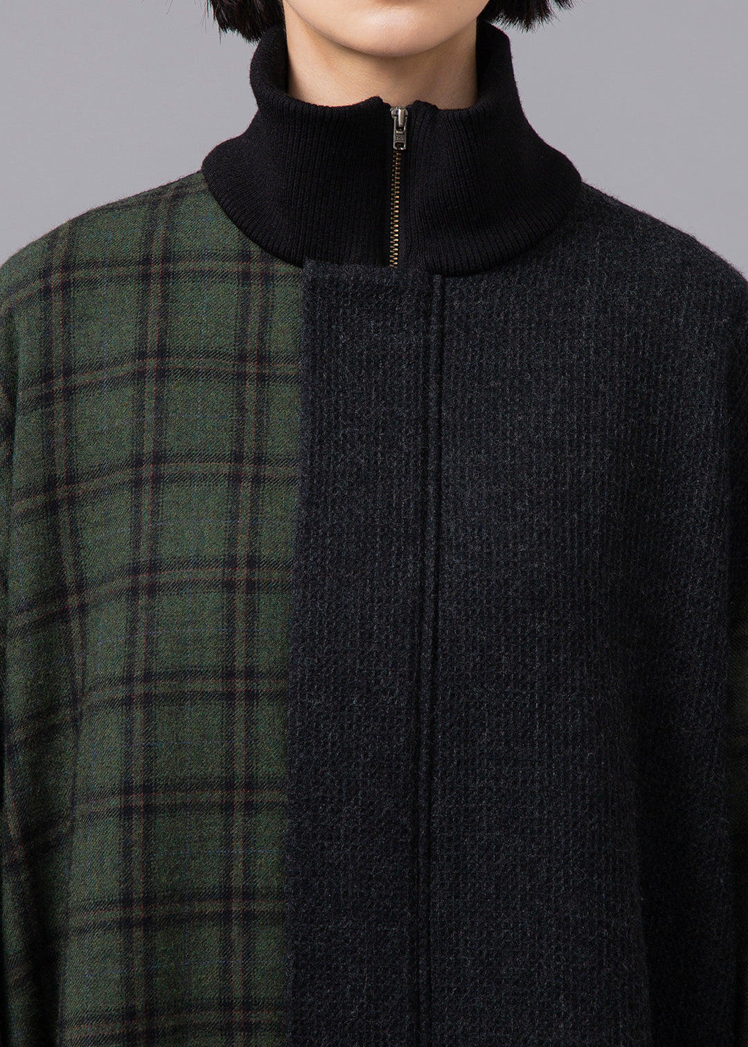 Matou 2-tone Long Coat Winterella