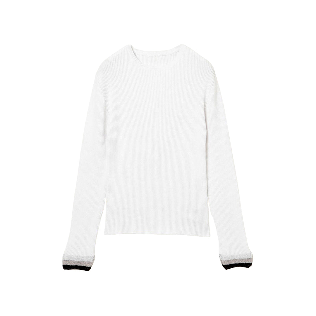 Play Pile Cuff Knit 12gg Cotton
