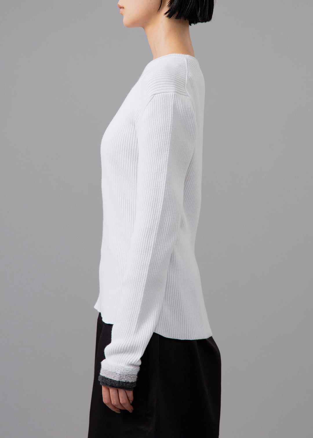 Play Pile Cuff Knit 12gg Cotton