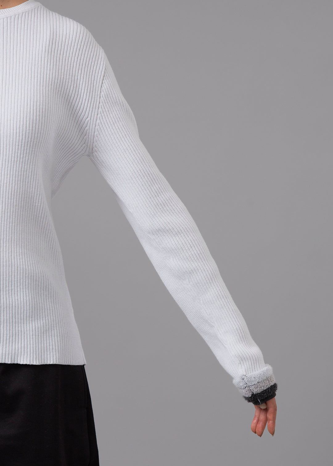 Play Pile Cuff Knit 12gg Cotton