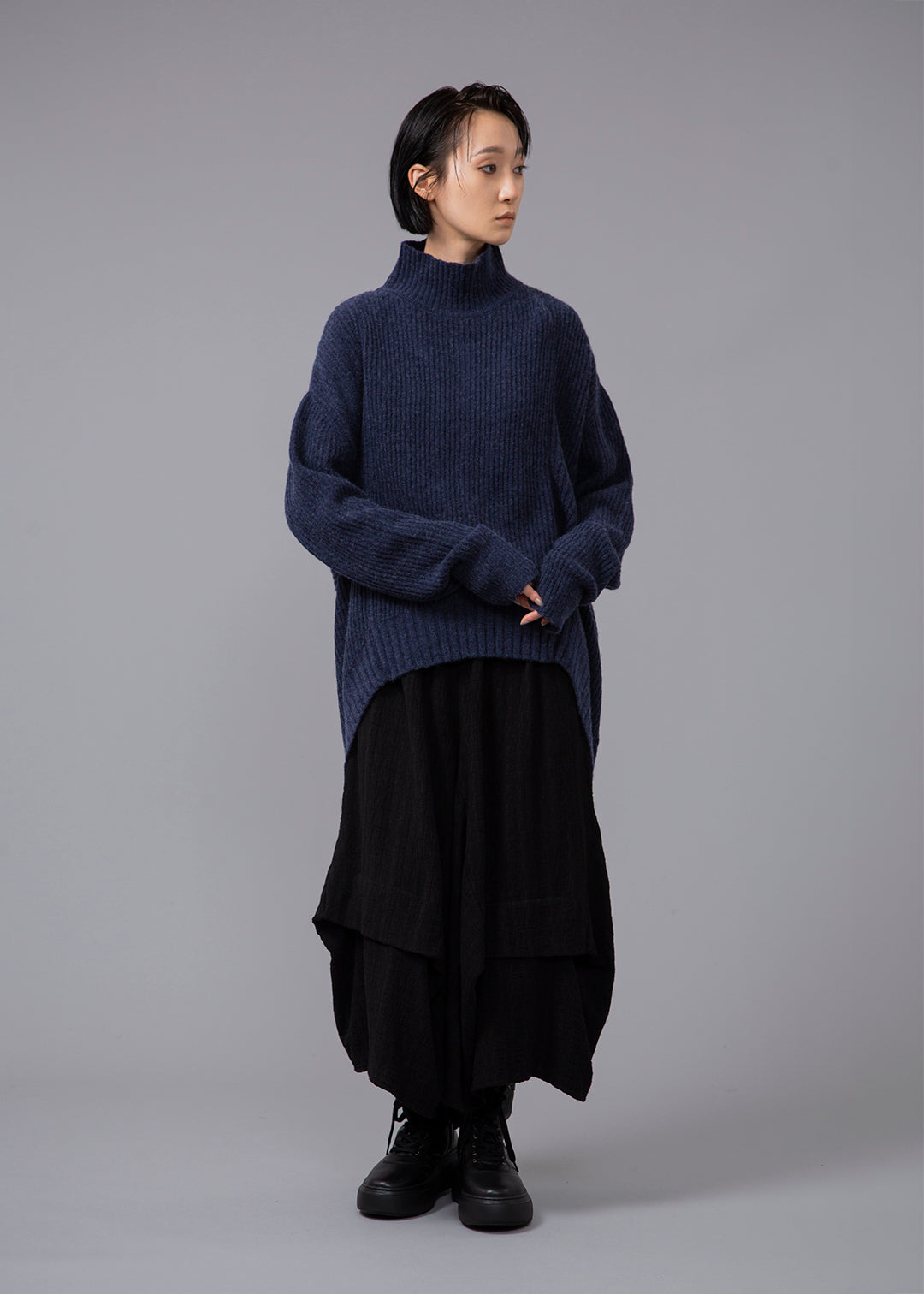 Matou Round Midi Sweater Lambswool