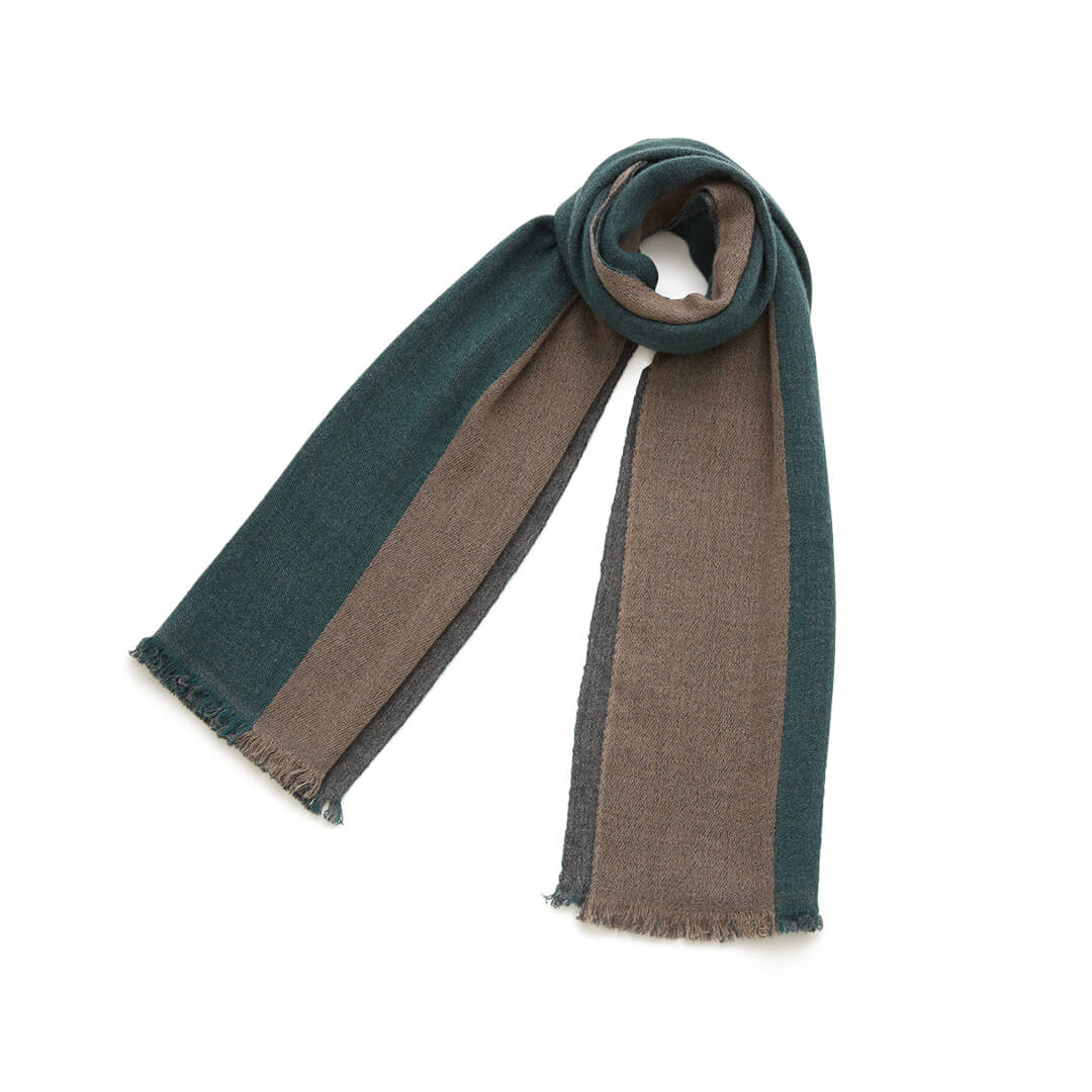 Melange Wool Cashmere Muffler