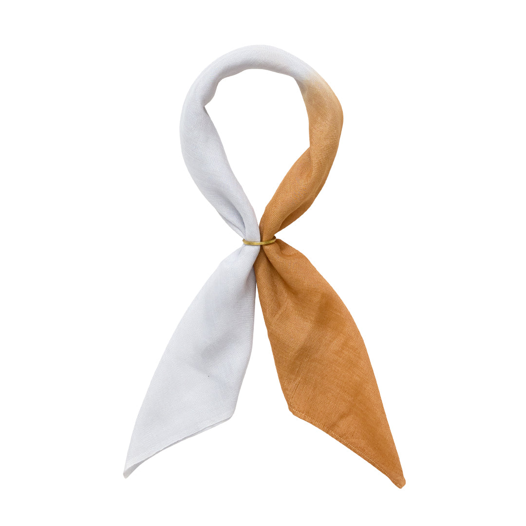Cashmere Silk Scarf with Ring