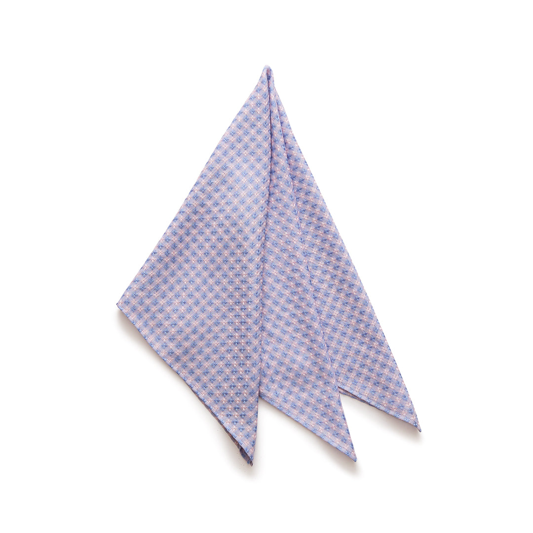 Small Flower Scarf with Ring