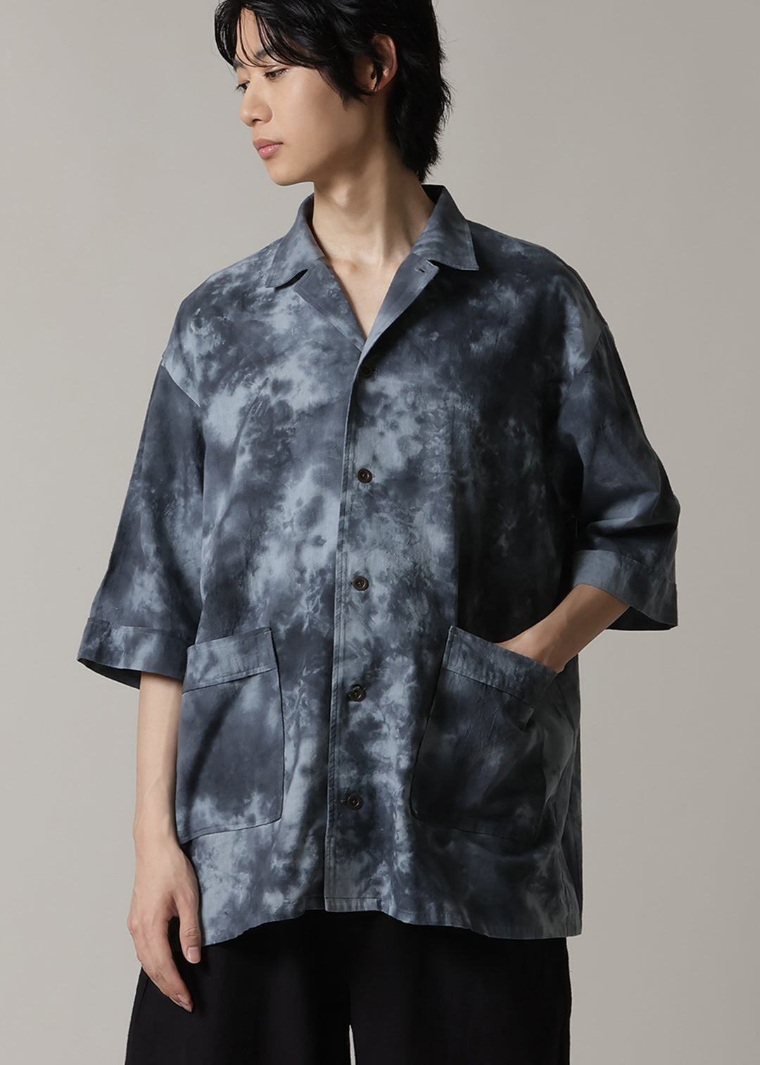 Kaname Open Collar SH Cloud Dye