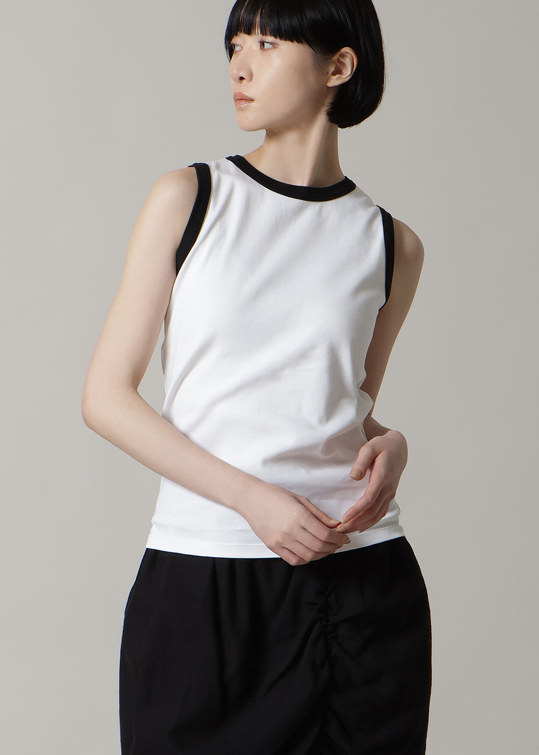 Cotton Bi-color Tanktop