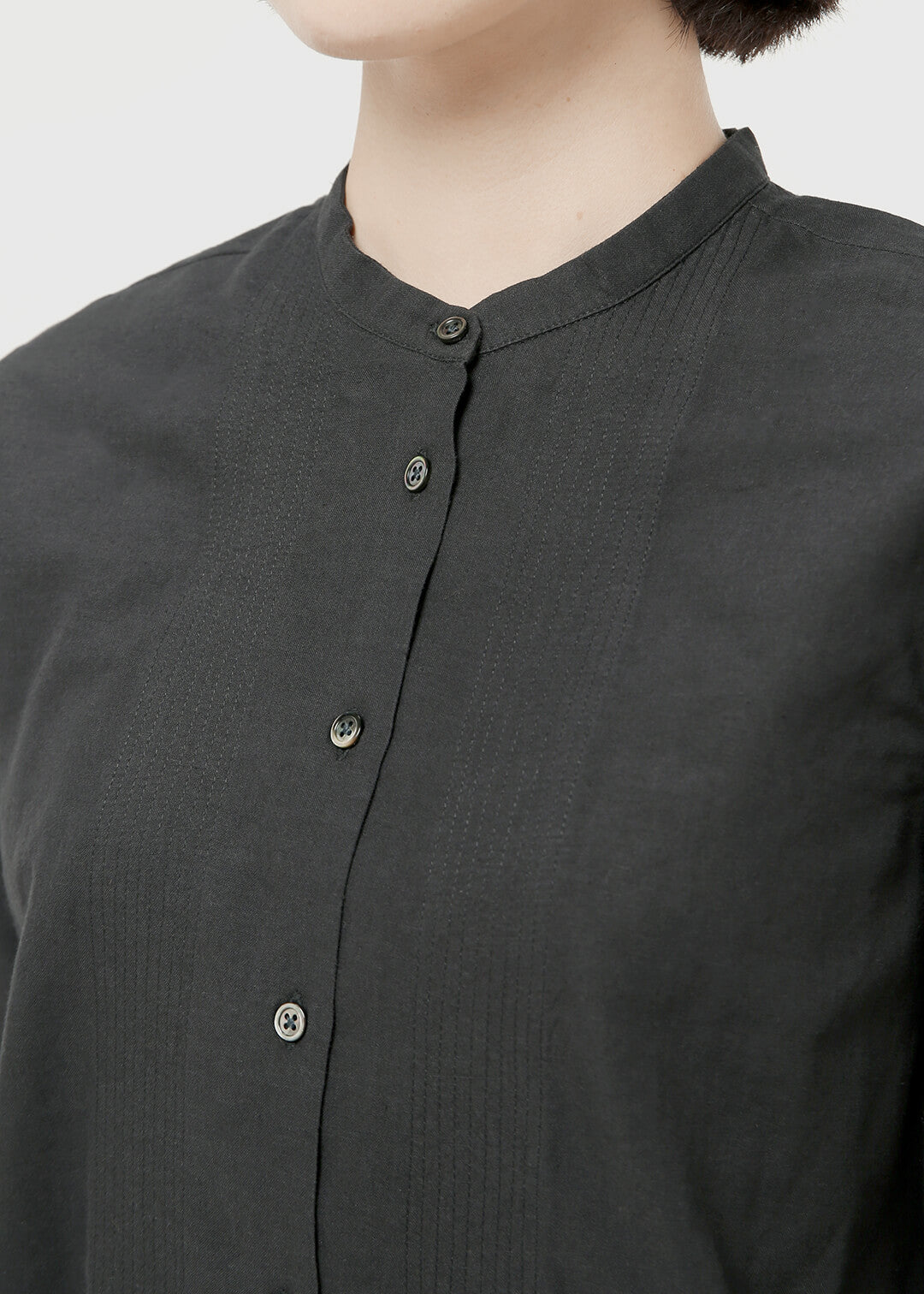 150dt Khadi Stand Collar Shirt