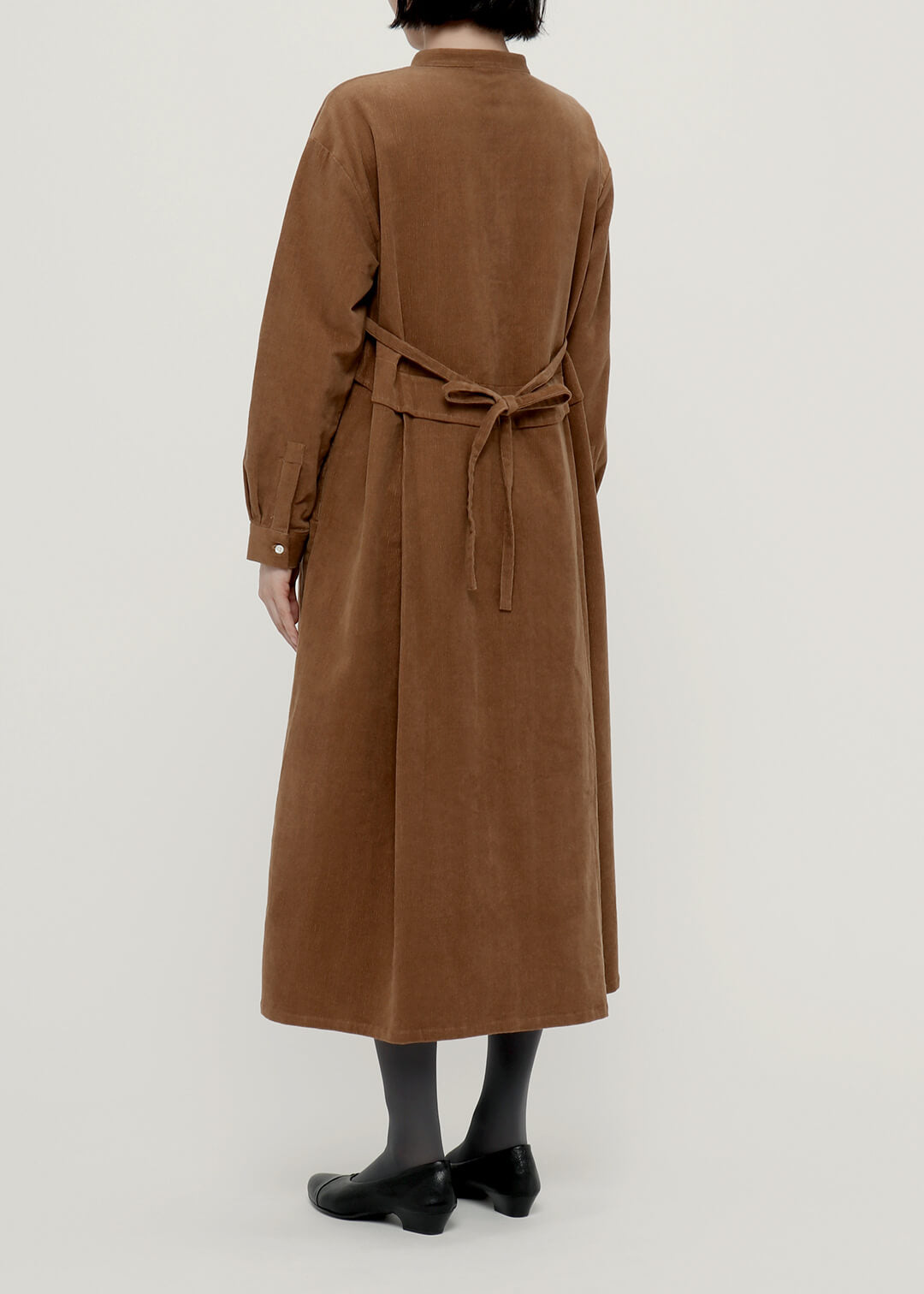 Corduroy Fly Front Stand Collar OP