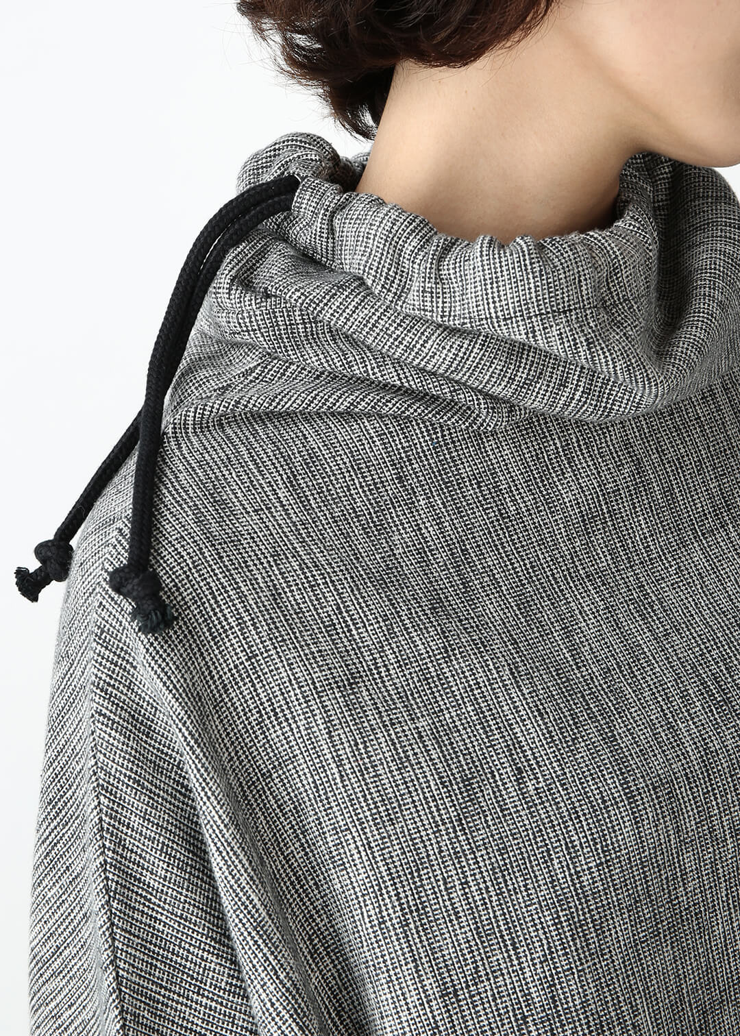Matou Drawstring Tops Oxford Khadi