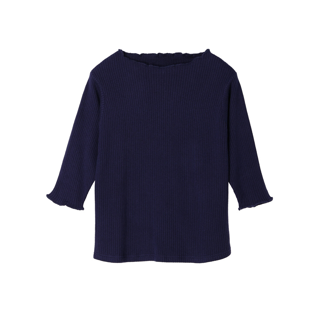 Yuragi Half-SL Sweater 14gg Cotton