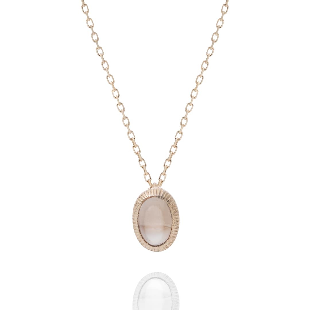 Sazanami oval ネックレス
