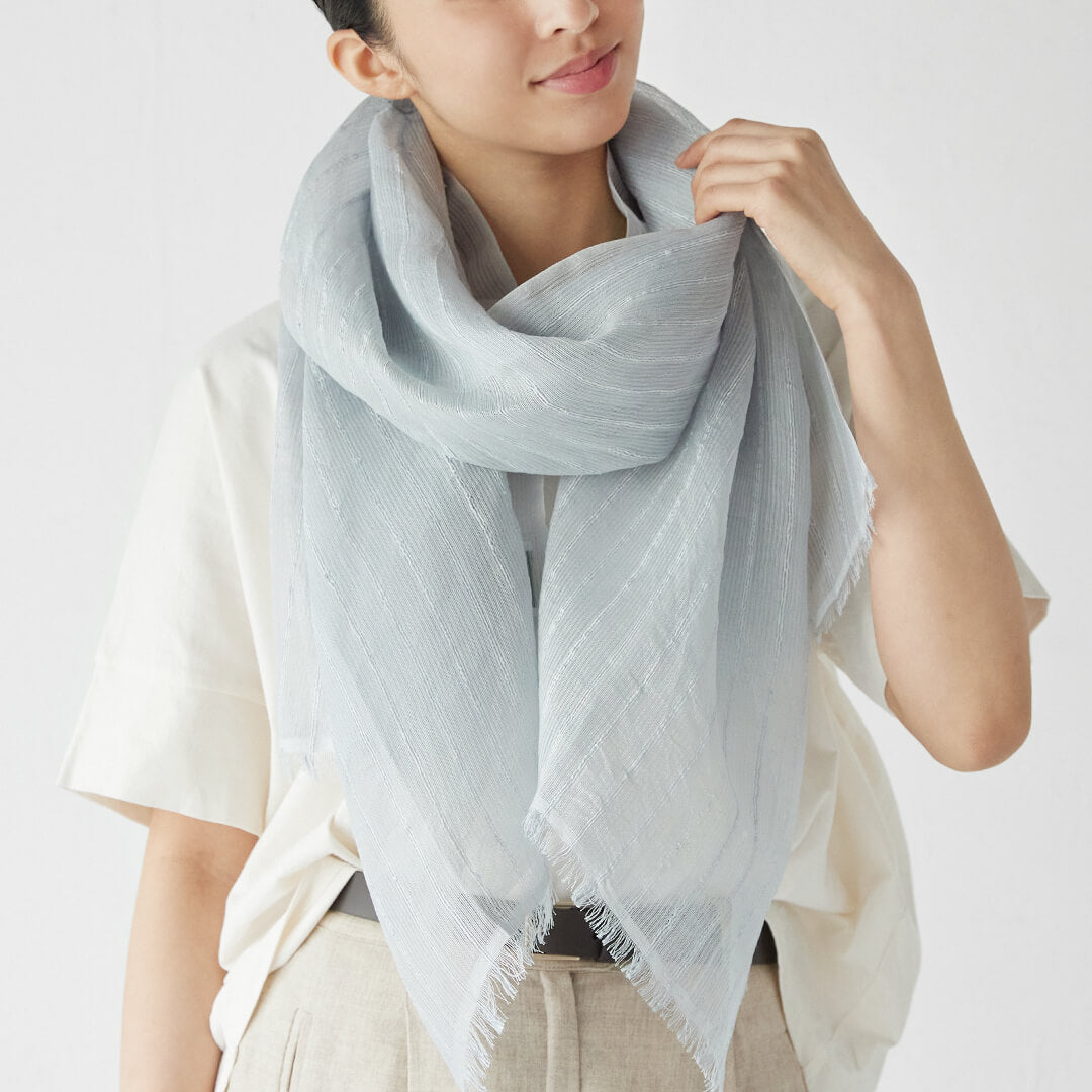 Silk Stripe Stole