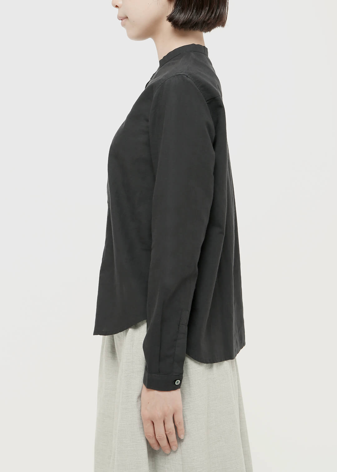 150dt Khadi Stand Collar Shirt