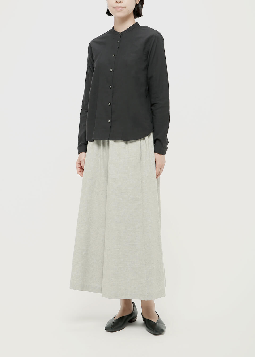 150dt Khadi Stand Collar Shirt