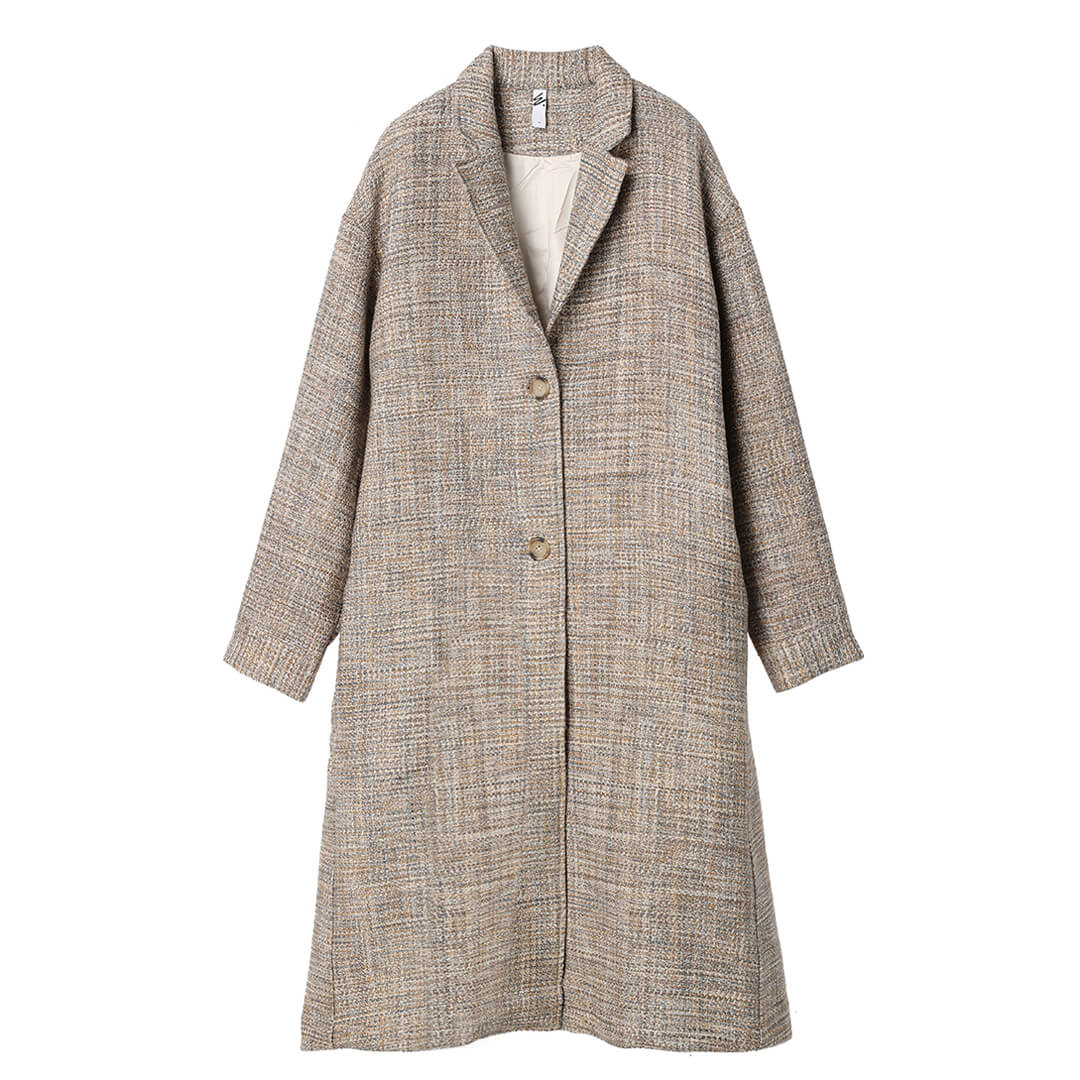 8 pedal Wool Big Chester Coat
