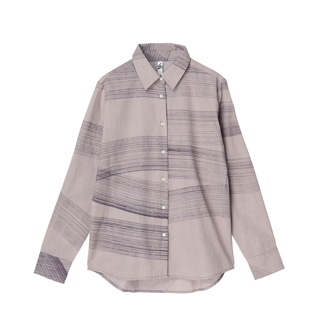 Hand paint (Yuragi) Slim Shirt