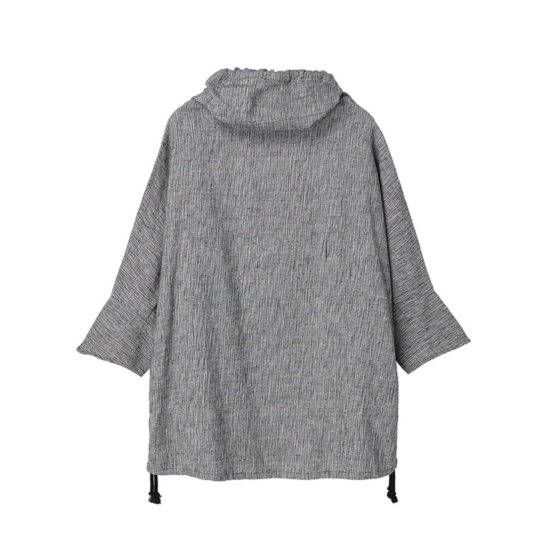 Matou Drawstring Tops Oxford Khadi