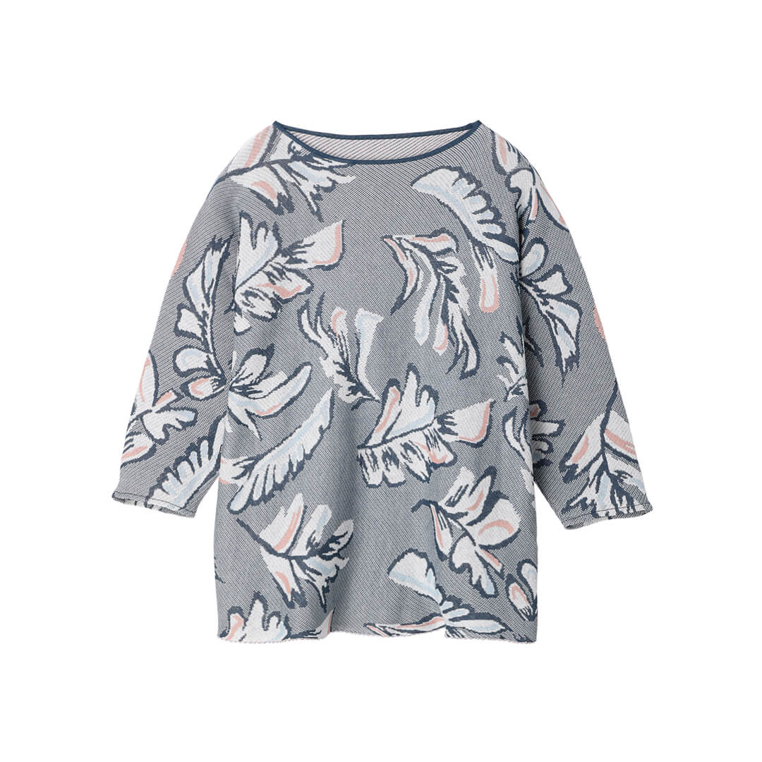 Mai Jacquard Sweater 14gg Cotton